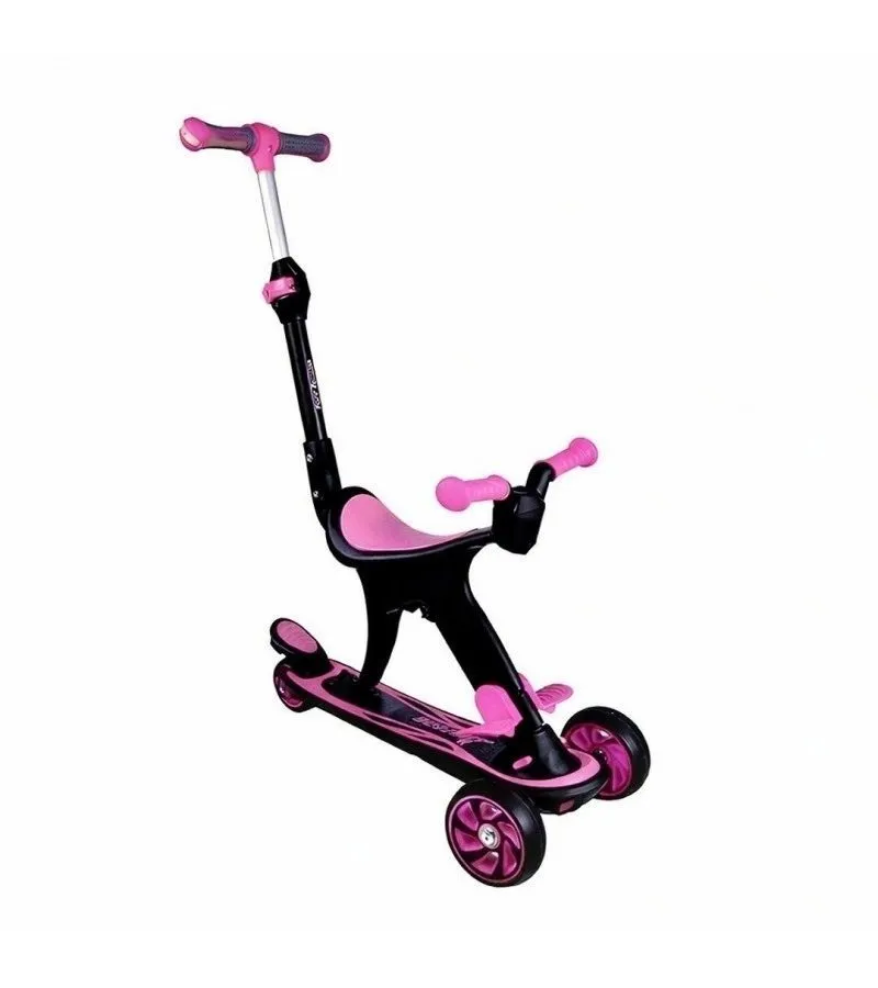 CW 3 IN 1 YÖNLENDİRMELİ SCOOTER PEMBE