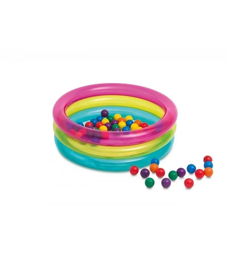 48674 Renkli 3 Bölme Toplu Havuz 86 cm cm
