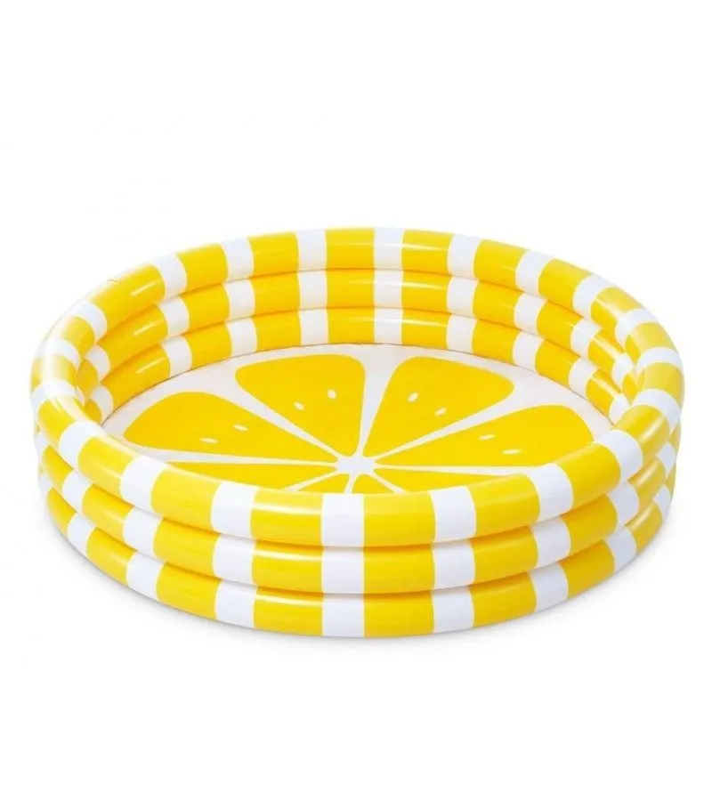 58432 Limon Desenli 3 Bölme Havuz 147 cm