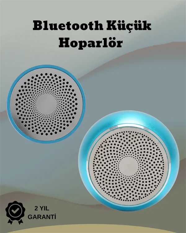 10W Güçlü Stereo Bluetooth Hoparlör – 360° Surround Ses Deneyimi
