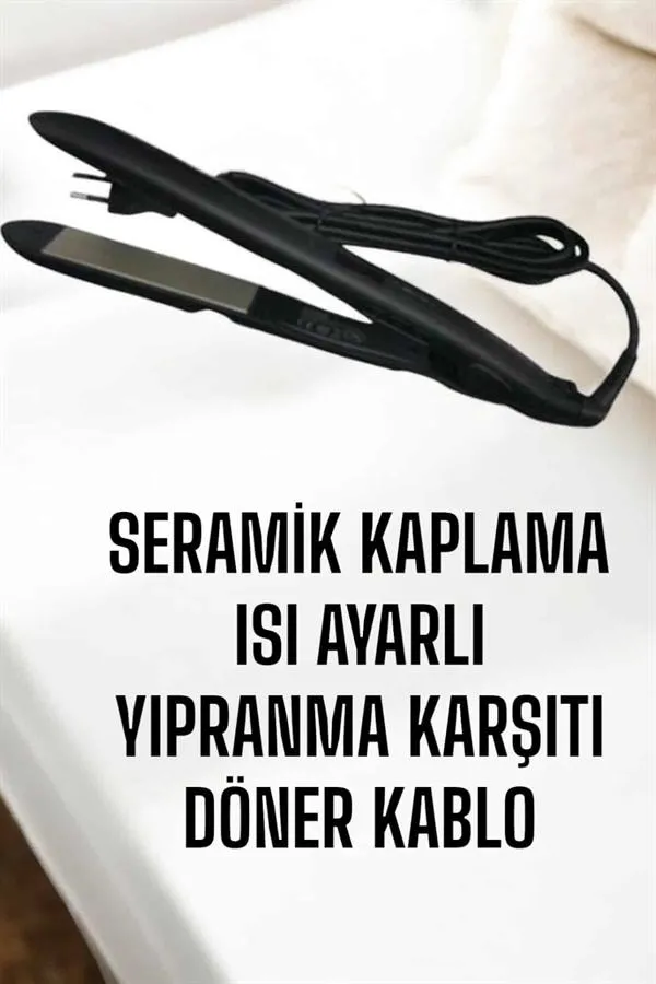 Saç Düzleştirici Yıpranma Karşıtı Keratin Bakımı Seramik Kaplama