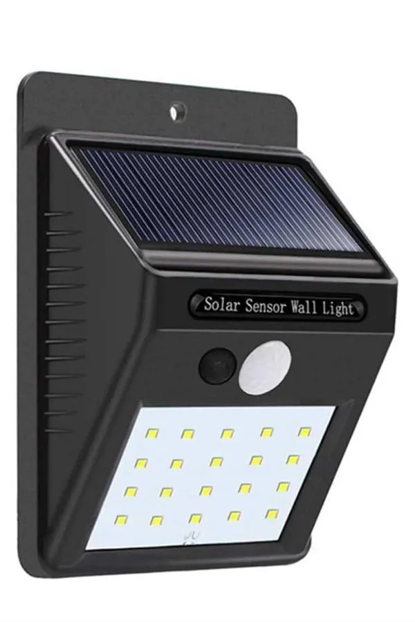 Solar Dekoratif Lambası Sensörlü Led Işık Bahçe Aydınlatma