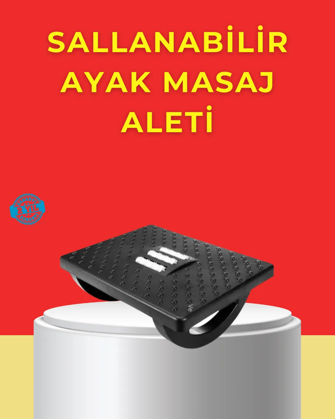 Ofis ve Ev İçin Ayak Dinlendirme Masaj Cihazı – Isıtmalı ve Ayarlanabilir