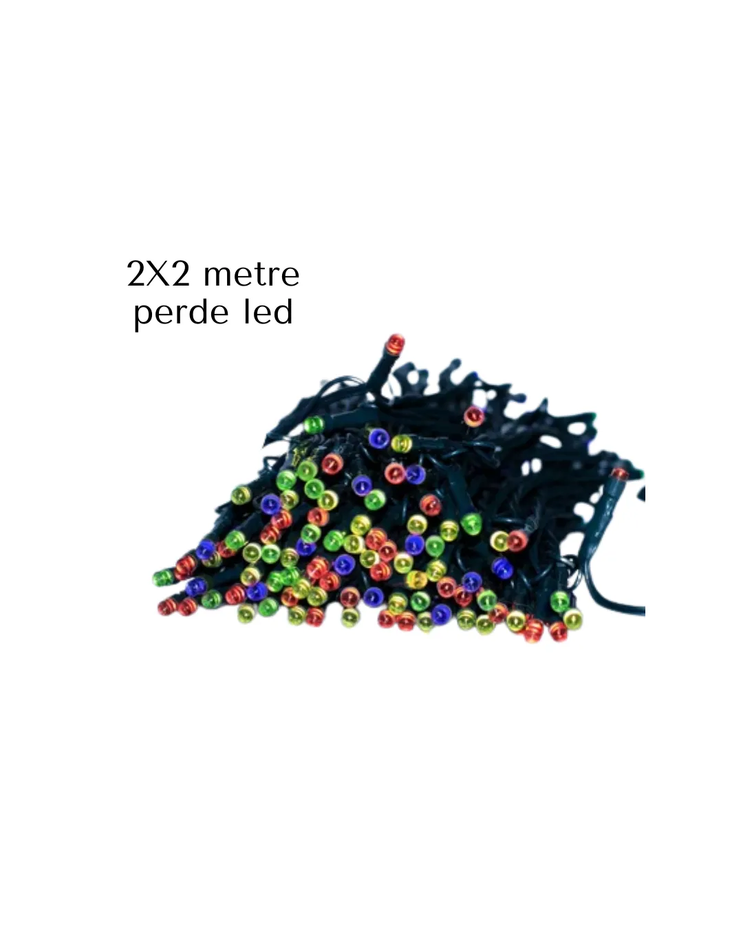 2x2 Metre Perde LED Işık
