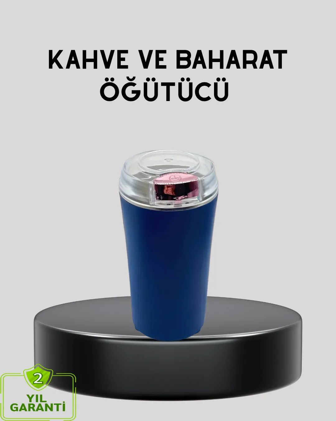 Paslanmaz Çelik Kahve ve Baharat Öğütücü – Otomatik Mekanizma