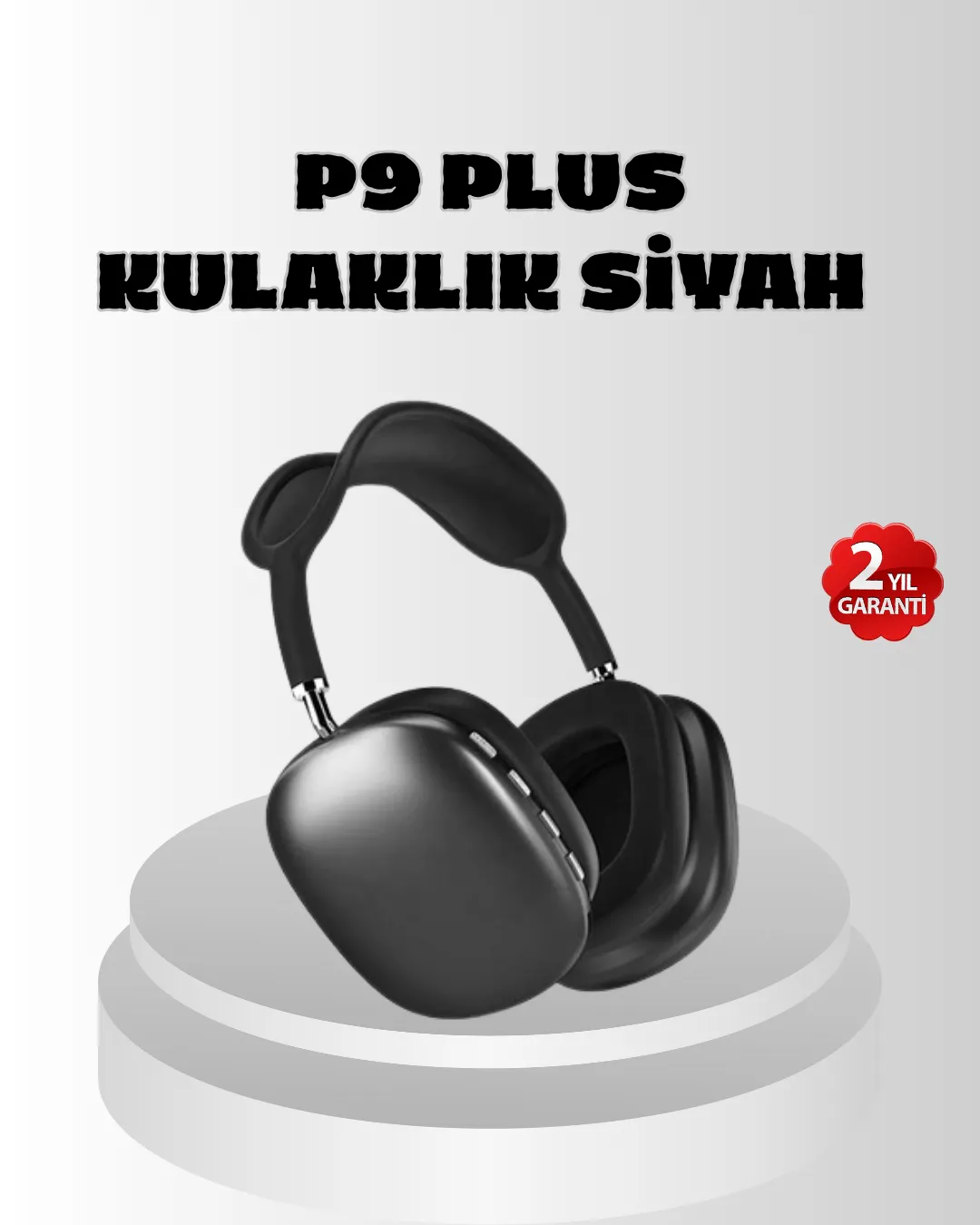 Bluetooth 5.0 Kulak Üstü Kulaklık – Gürültü Engelleme, Uzamsal Ses, Hızlı Şarj