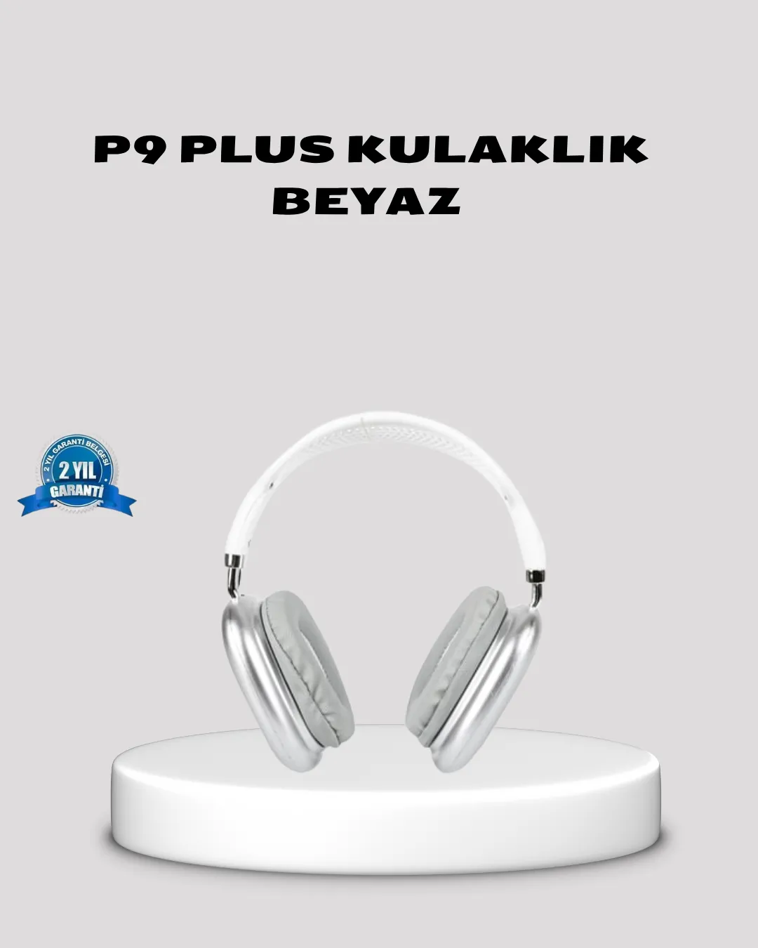 Bluetooth 5.0 Kulak Üstü Kulaklık – Uzamsal Ses, Gürültü Engelleme, Ergonomik Tasarım
