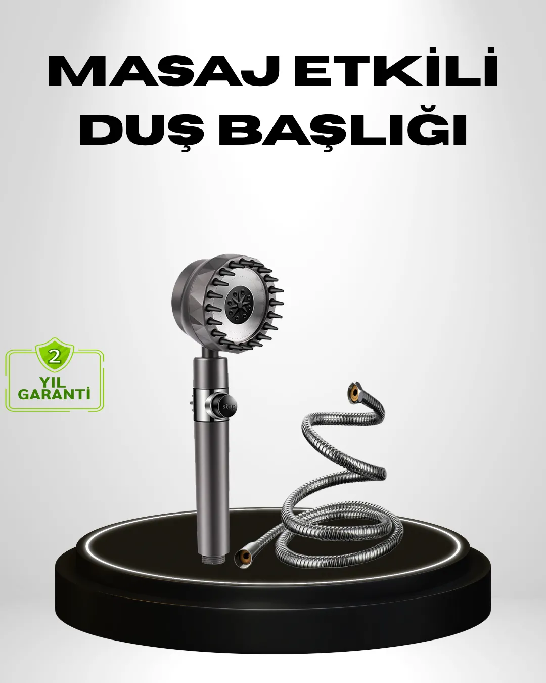 Spa Masaj Uçlu Duş Başlığı – Yorgunluğu Gideren Rahatlatıcı Duş Deneyimi