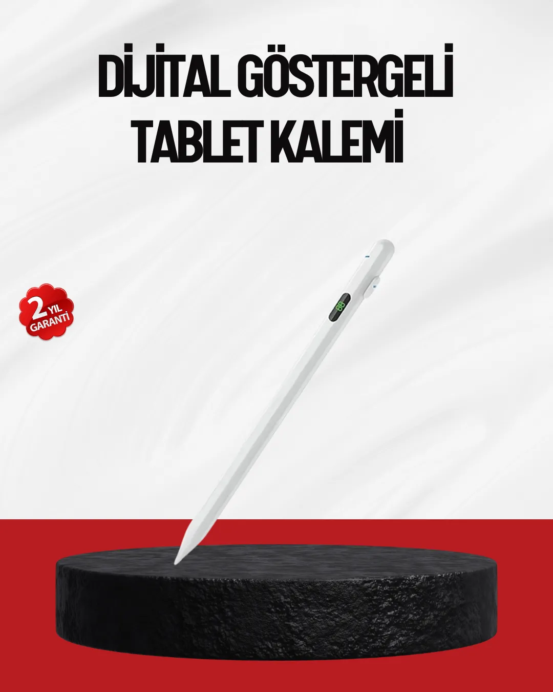 1.5mm Hassas Uçlu iPad Kalemi Şarjlı Type-C Ultra Hassas Stylus Pen