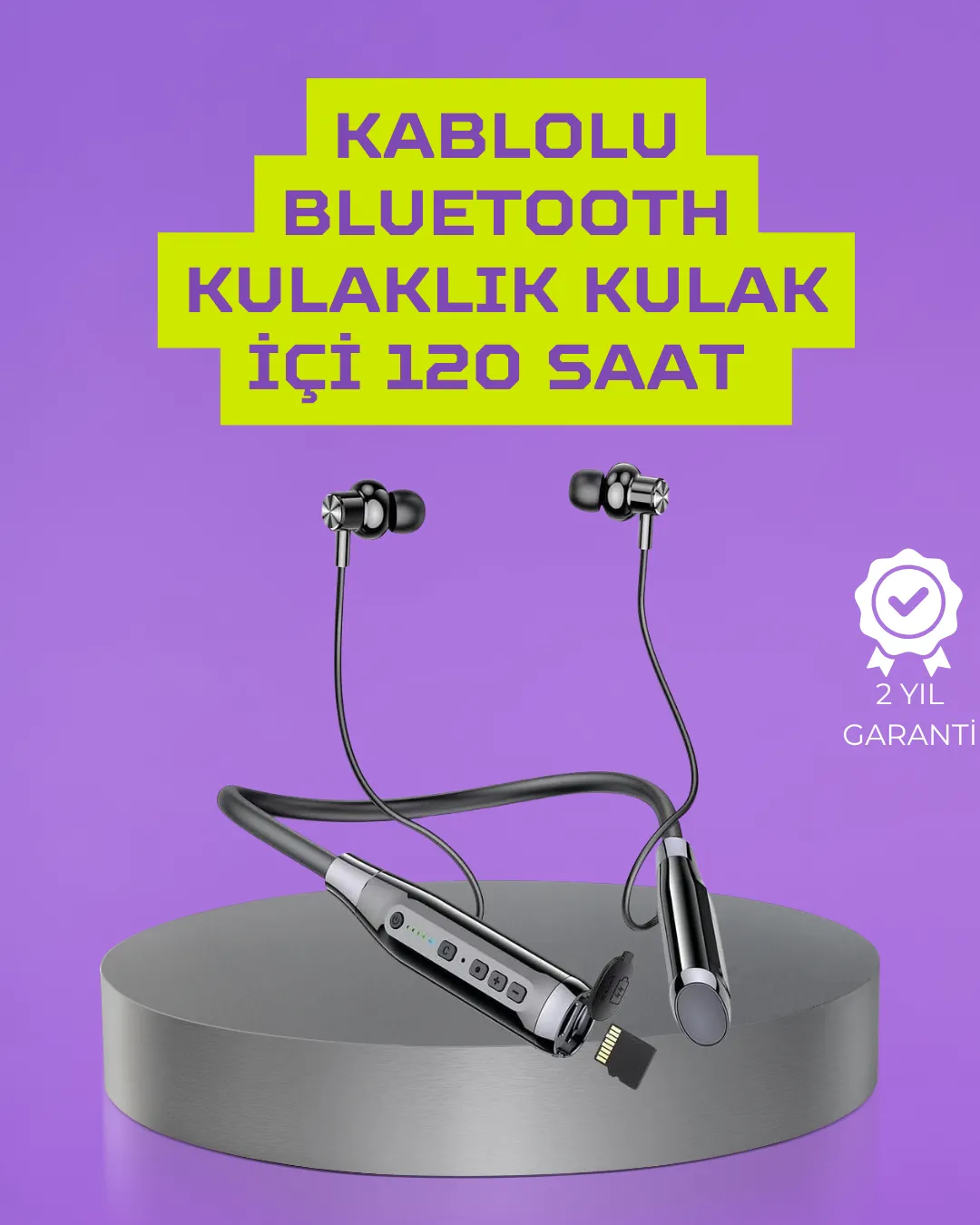 Kablosuz Dokunmatik Bluetooth Kulaklık – Gürültü Azaltma ve Net Ses Teknolojisi