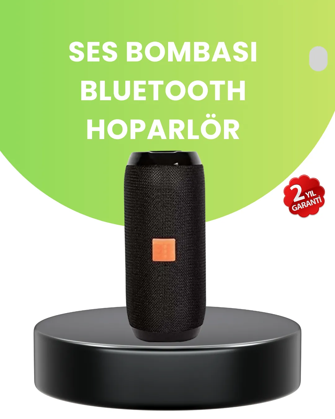 Taşınabilir Kablosuz Hoparlör 2 Woofer 2 Tweeter 12 Saat Oynatma
