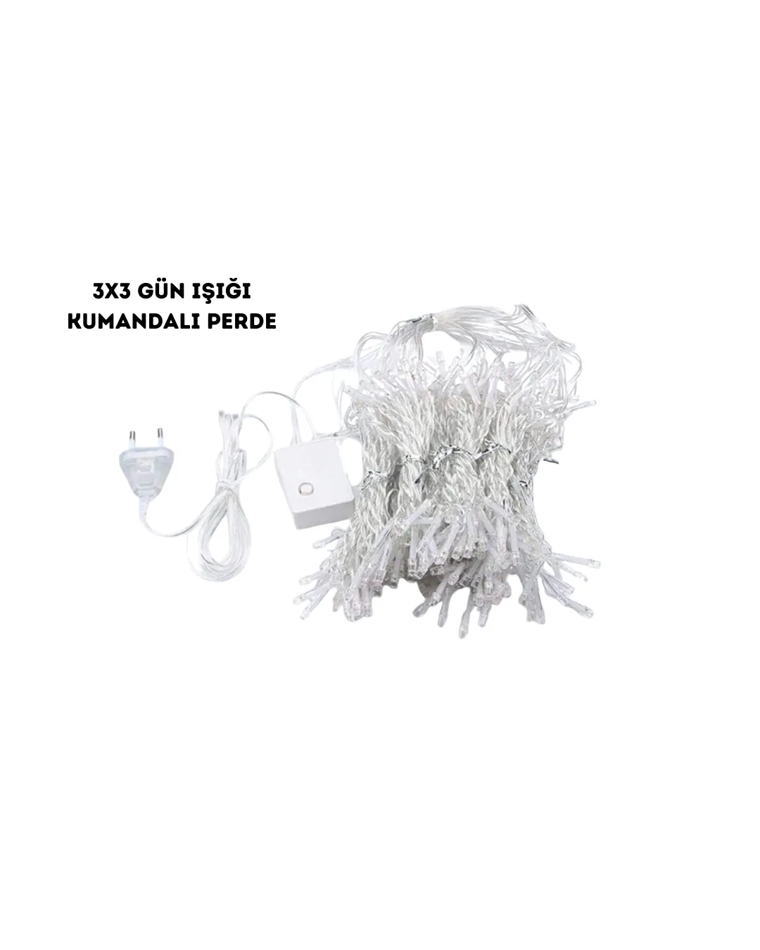3X3 GÜNIŞIĞI KUMANDALI PERDE
