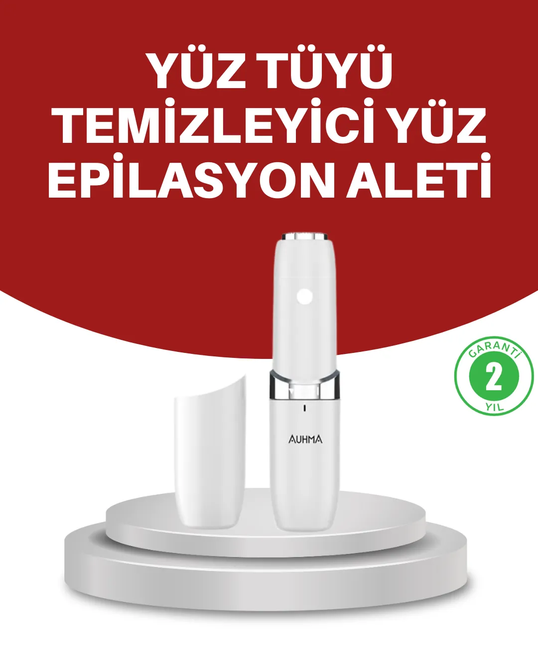 Kadınlar İçin Yüz Tüy Alma Cihazı Nazik ve Etkili Kullanım