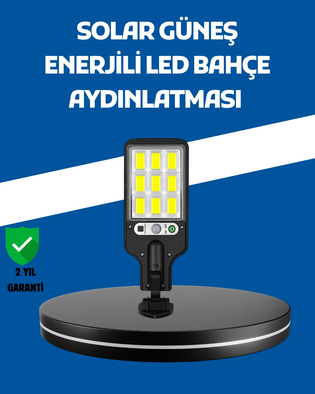 Hareket Algılamalı Dış Mekan Lamba Konforlu Aydınlatma