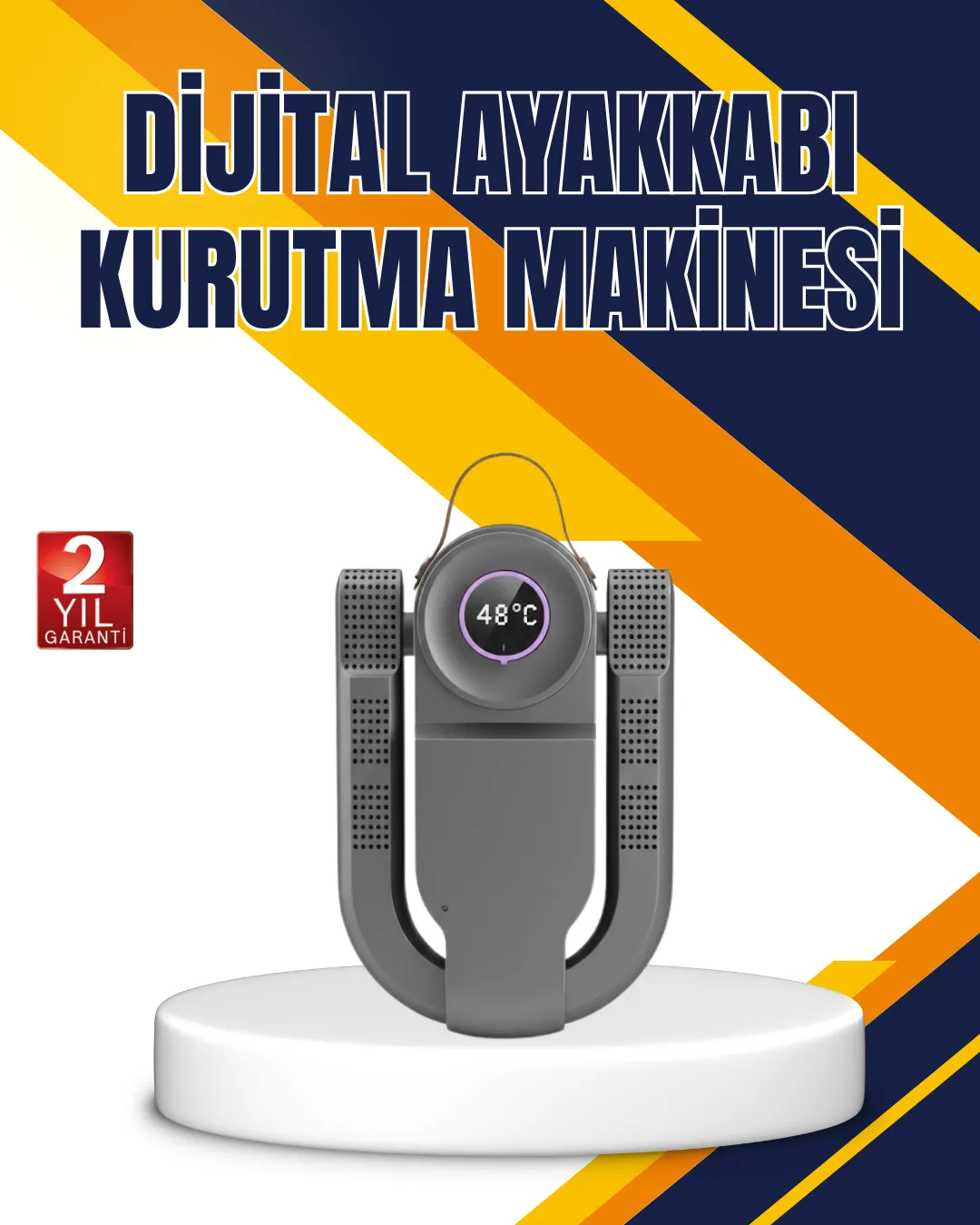 Nem ve Koku Önleyici Akıllı Ayakkabı Kurutucu