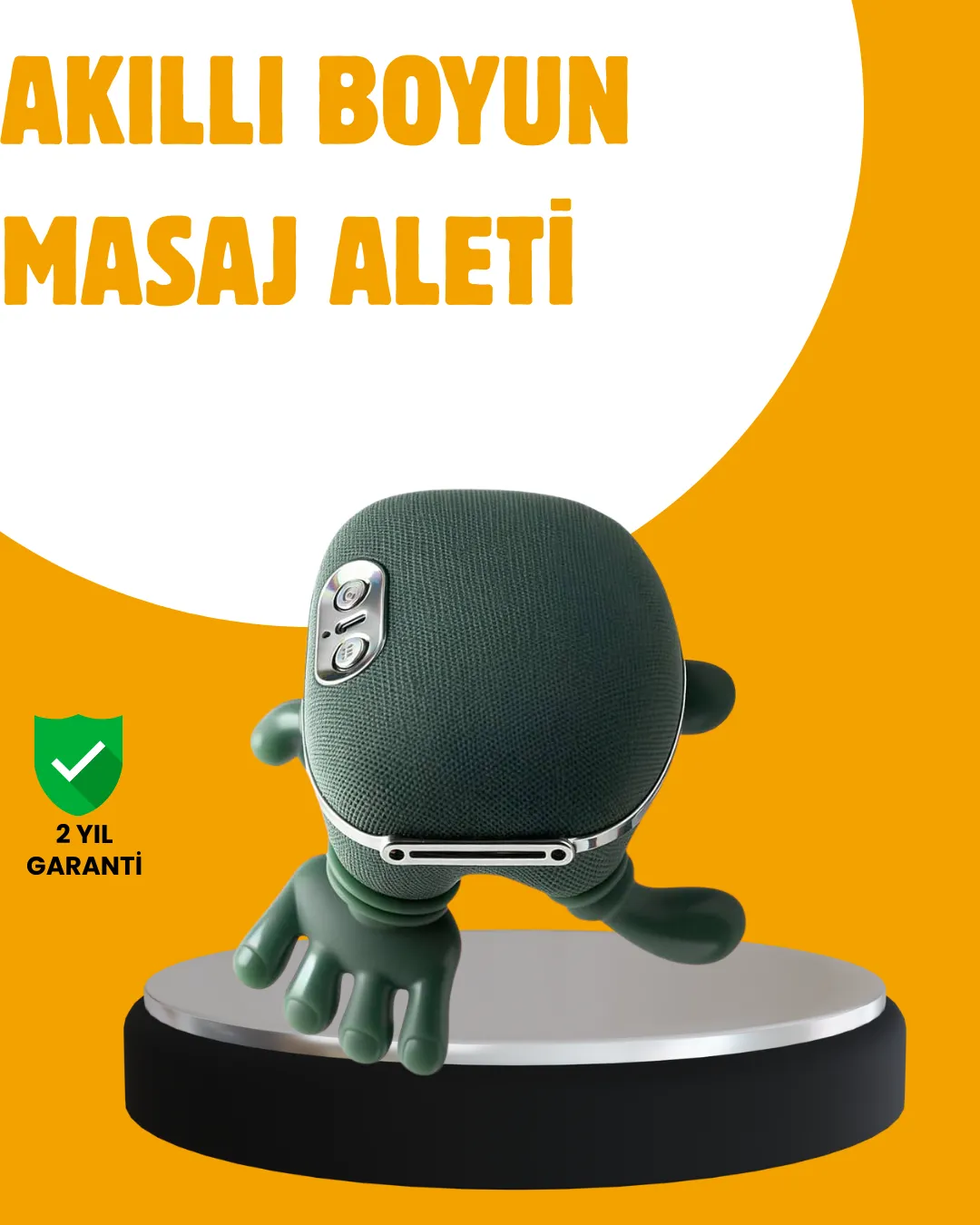 Isı Destekli Boyun Masaj Aleti Derin Rahatlama
