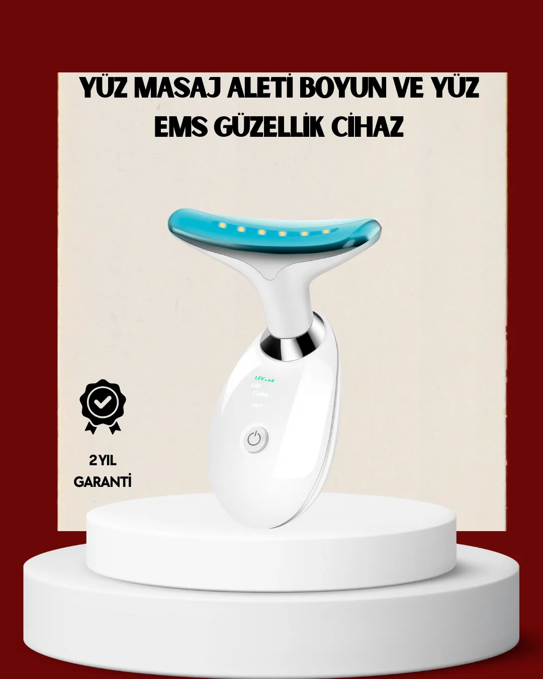 Derin Gözenek Temizleyici ve Cilt Sıkılaştırıcı Masaj Cihazı – Tüm Cilt Tiplerine Uygun