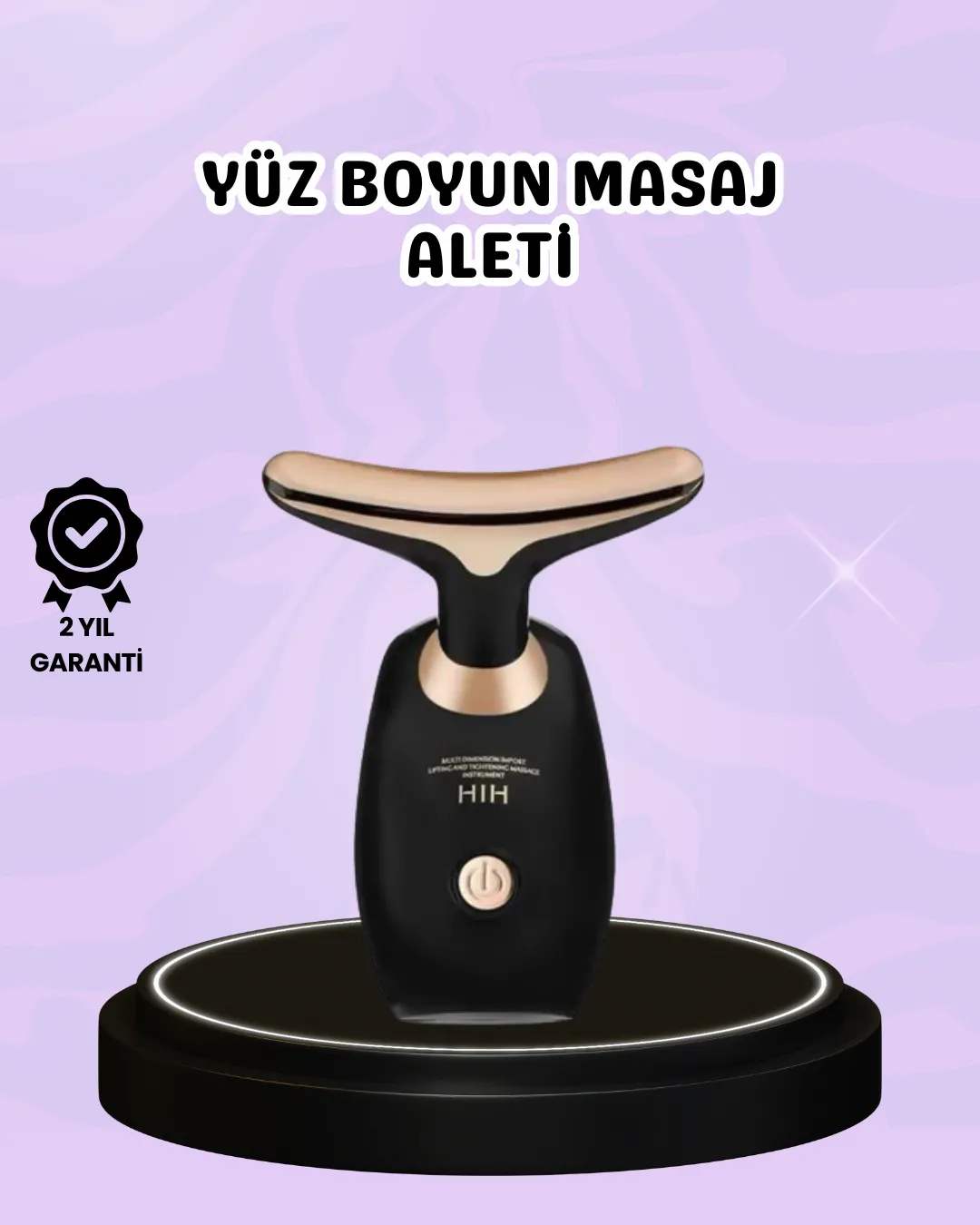 Kolajen Destekli Yüz Lifting Cihazı – Sessiz Titreşim Teknolojisi