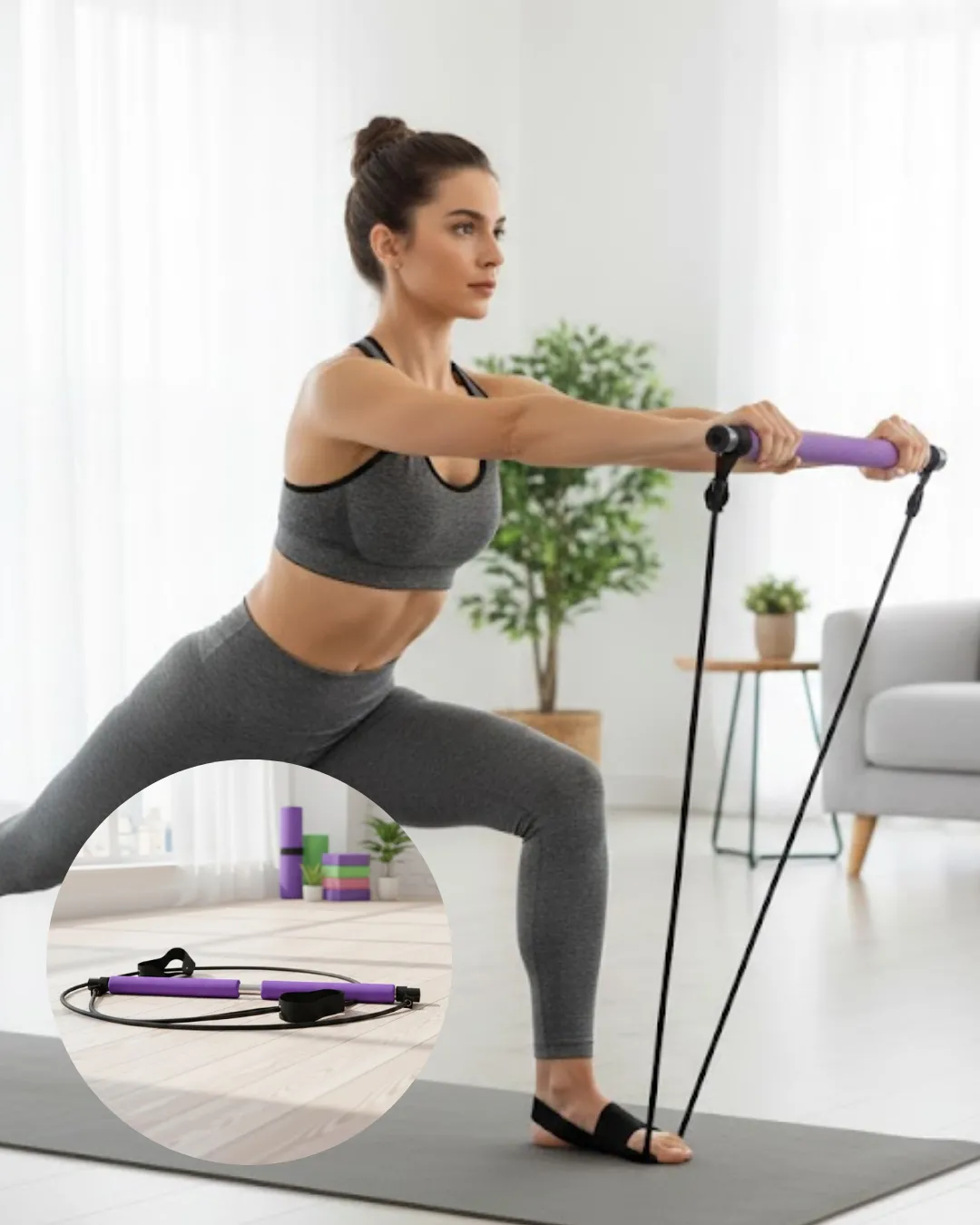 Çok Amaçlı Pilates Bar Yoga ve Fitness İçin Profesyonel Tasarım