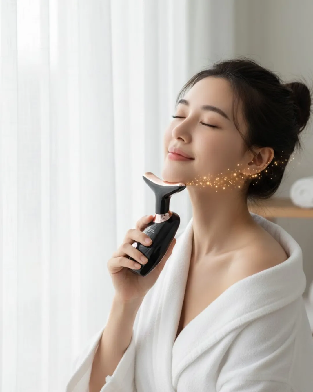 Taşınabilir Cilt Sıkılaştırıcı – 0.6 W Hafif ve Ergonomik