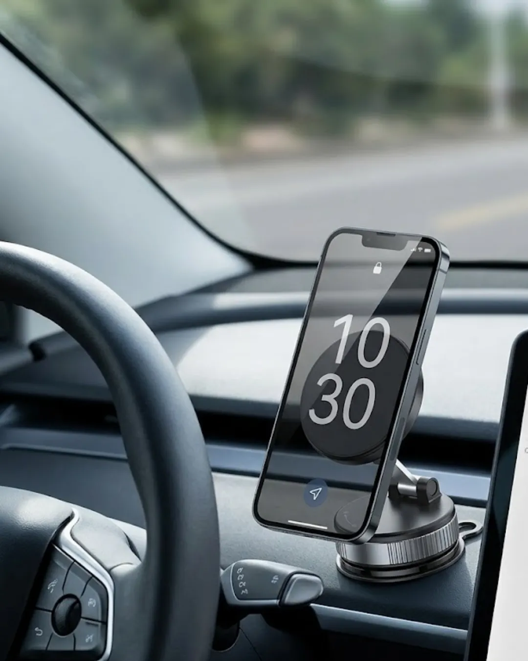 Güçlü Mıknatıslı Araç Telefon Tutucu 360 Derece Döner Stand