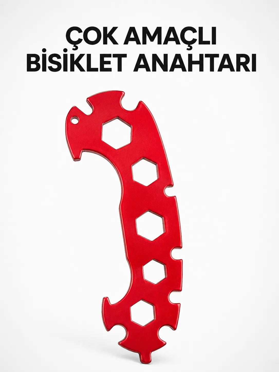 Bisiklet Bakım ve Tamir Anahtarı Çok Fonksiyonlu 12 Farklı Ölçü 6-17 mm