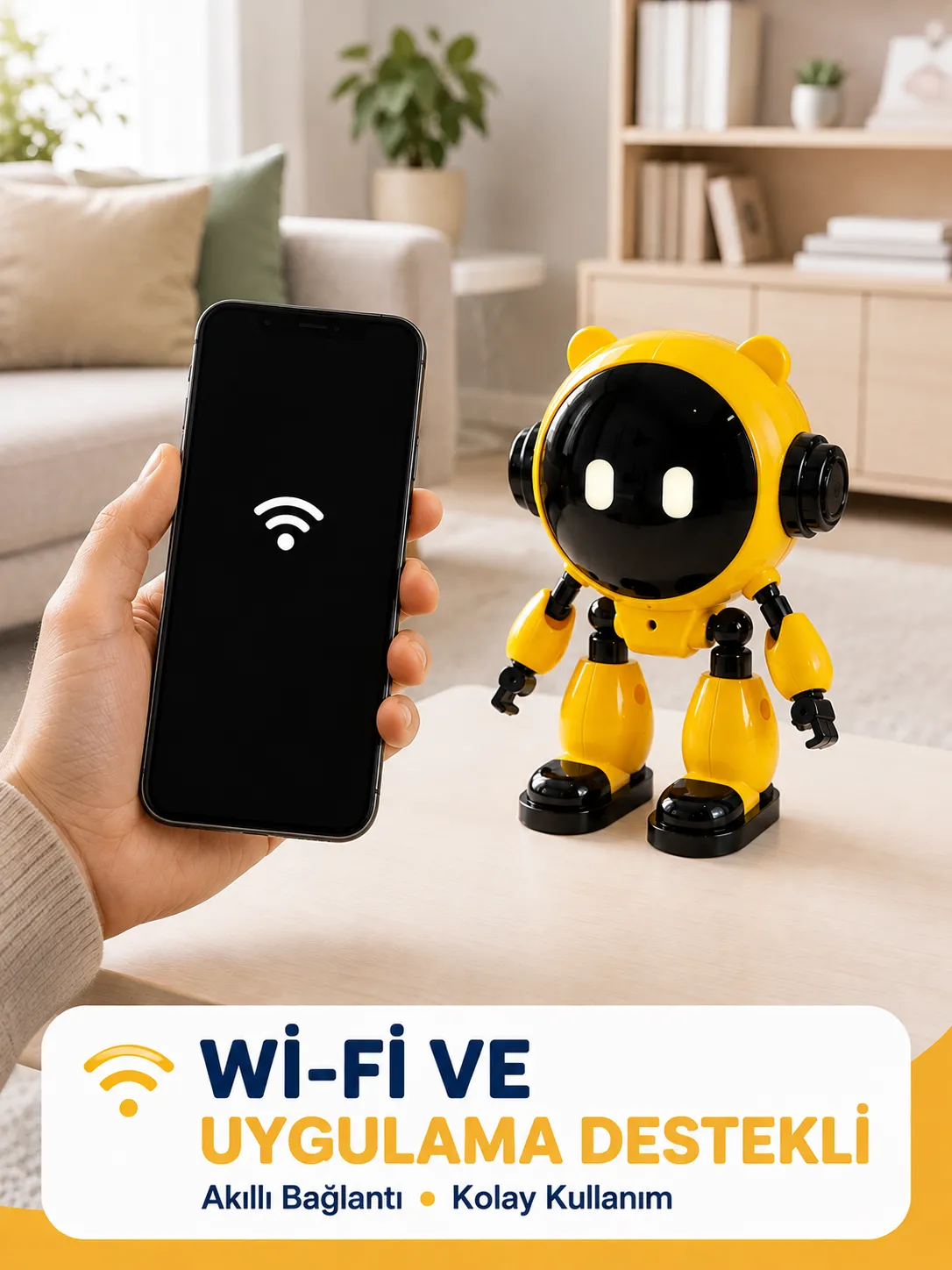 Türkçe Konuşan Yapay Zeka Robotu Çocuklar İçin Eğitici Akıllı Oyun ve Ders Arkadaşı