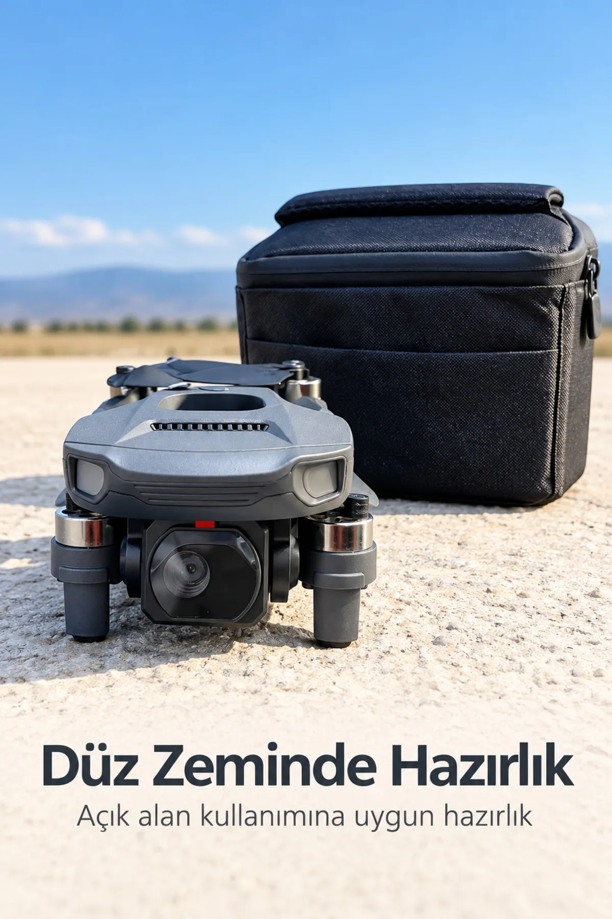 GPS Kameralı Drone Kumandadan Eve Dönüş Fonksiyonlu