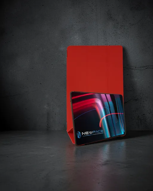 Xiaomi Redmi Pad Tablet Kılıf - Smart - Kırmızı
