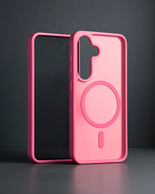Joko Samsung Galaxy S24 Jota Magsafe Kapak - Rose